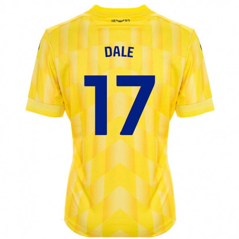 Danxen Women Owen Dale #17 Yellow Home Jersey 2024/25 T-Shirt
