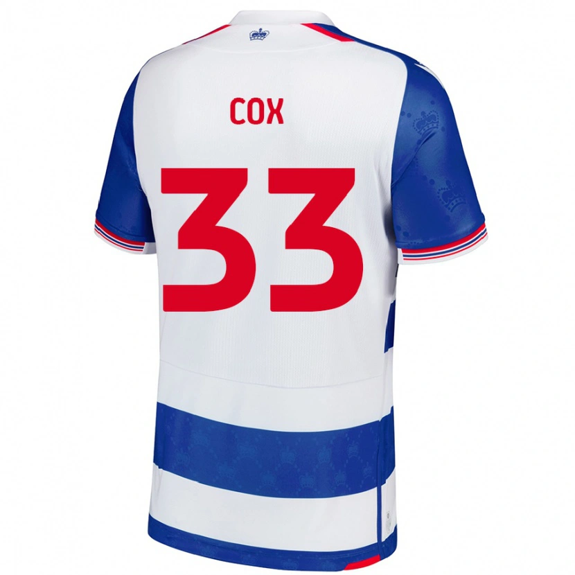 Danxen Women Bella Cox #33 Blue White Home Jersey 2024/25 T-Shirt