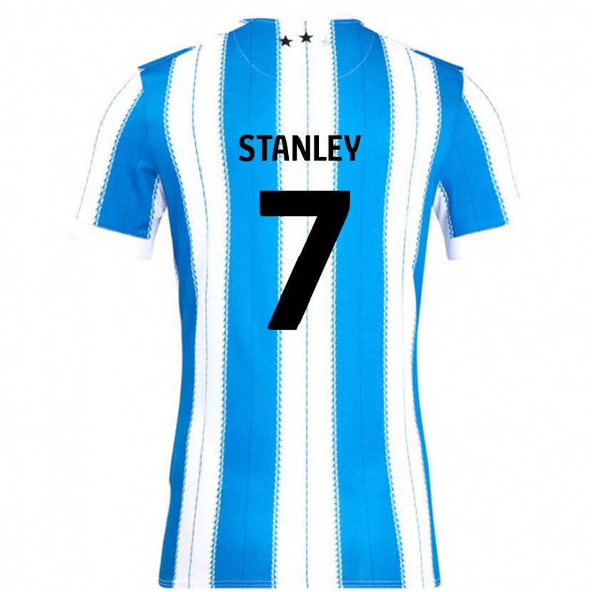 Danxen Women Katie Stanley #7 Blue White Home Jersey 2024/25 T-Shirt