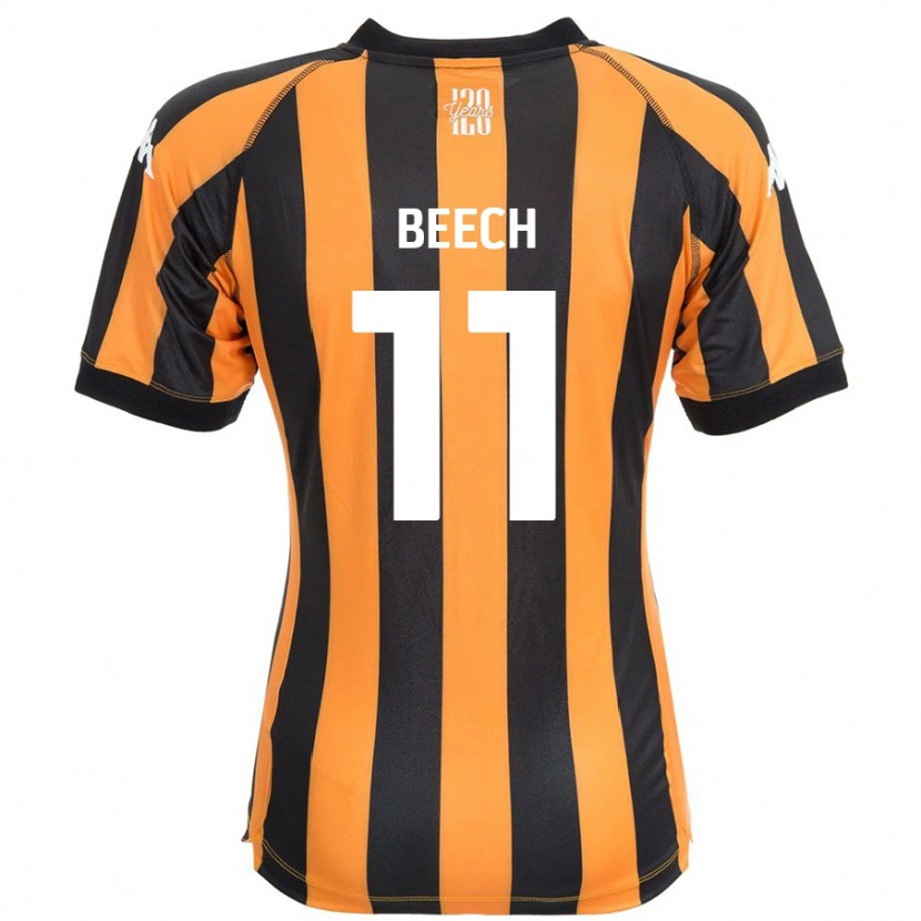 Danxen Women Rebecca Beech #11 Black Amber Home Jersey 2024/25 T-Shirt