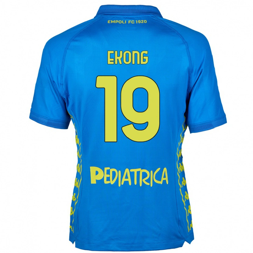 Danxen Women Emmanuel Ekong #19 Blue Home Jersey 2024/25 T-Shirt