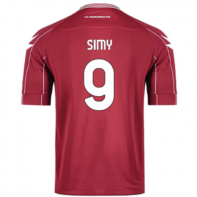Danxen Women Simy #9 Burgundy Home Jersey 2024/25 T-Shirt