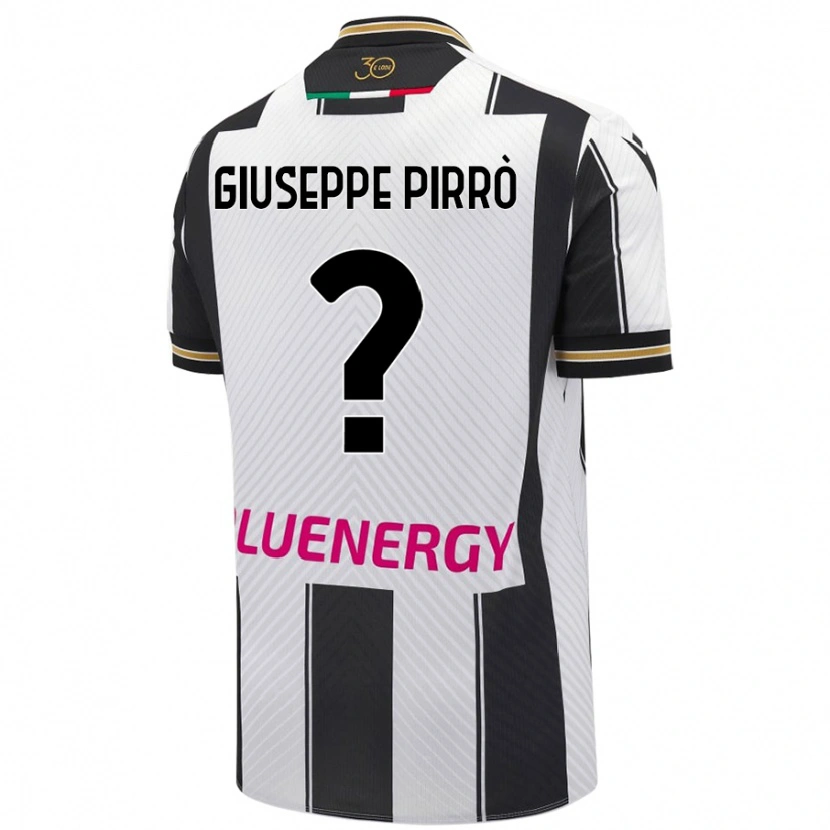 Danxen Women Marco Giuseppe Pirrò #0 White Black Home Jersey 2024/25 T-Shirt