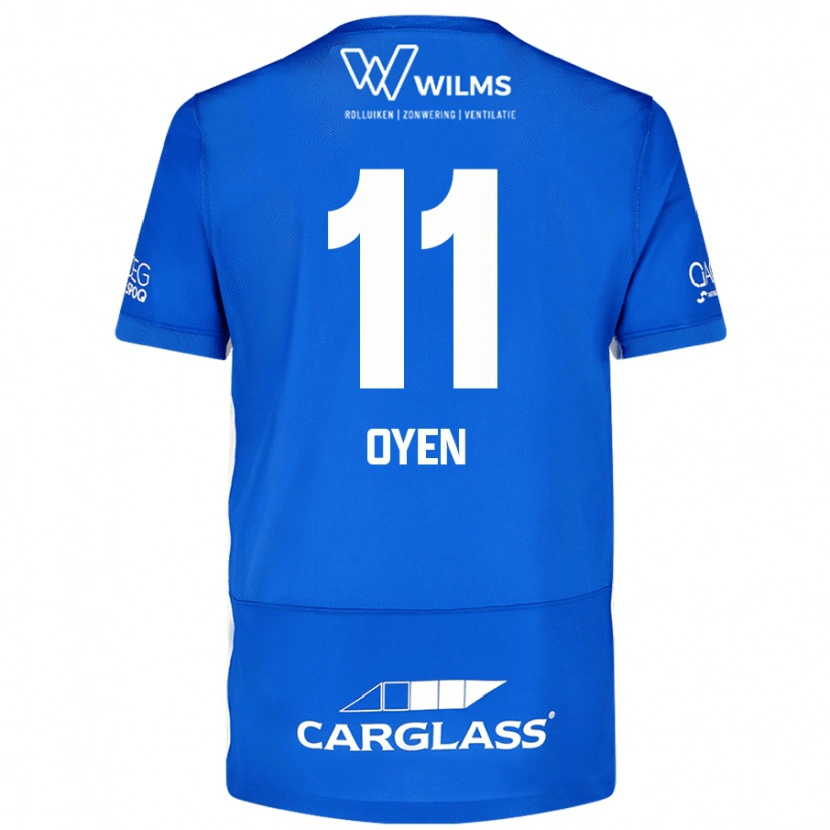 Danxen Women Luca Oyen #11 Blue Home Jersey 2024/25 T-Shirt