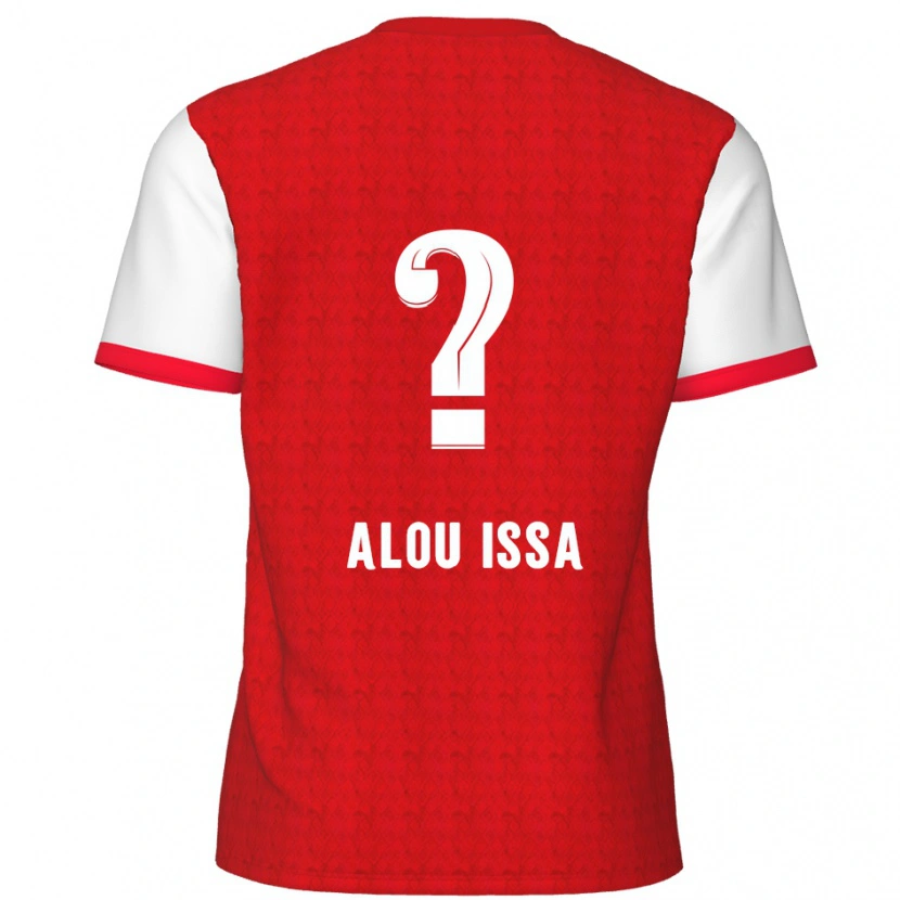 Danxen Women Benjamin Alou Issa #0 Red White Home Jersey 2024/25 T-Shirt