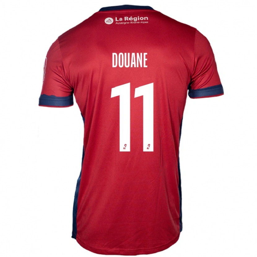 Danxen Women Maïdine Douane #11 Light Burgundy Home Jersey 2024/25 T-Shirt