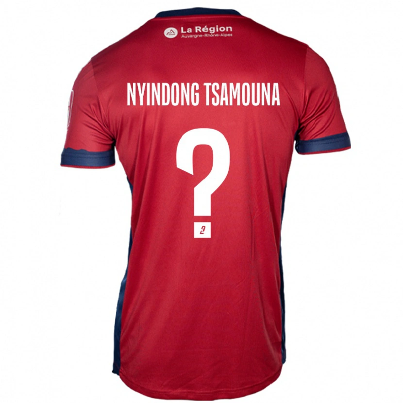 Danxen Women Jean Nyindong Tsamouna #0 Light Burgundy Home Jersey 2024/25 T-Shirt