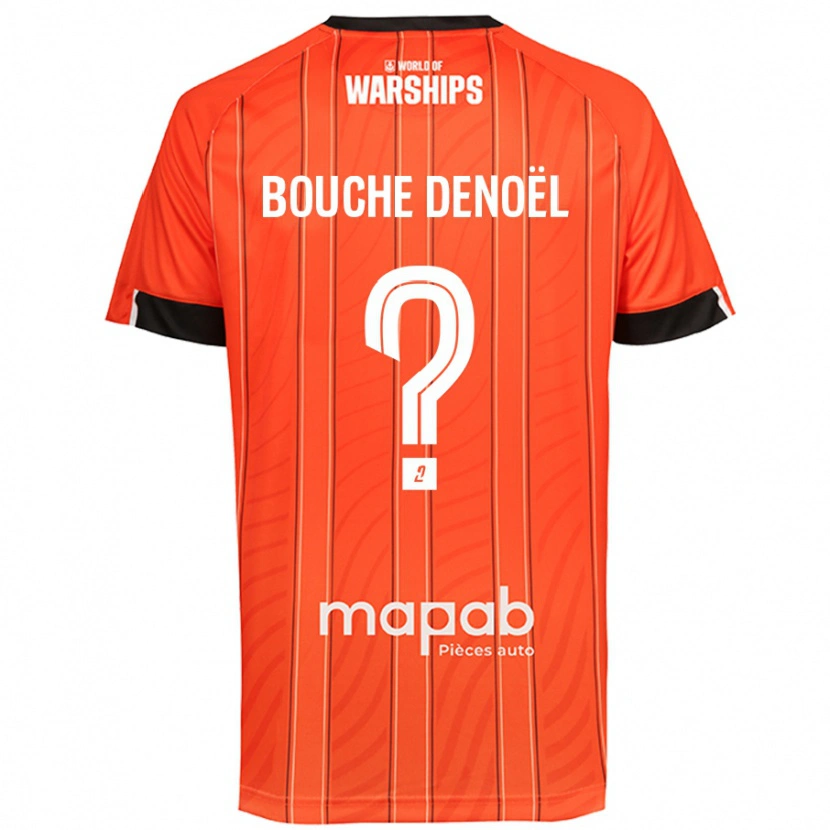 Danxen Women Max Bouche Denoël #0 Orange Home Jersey 2024/25 T-Shirt