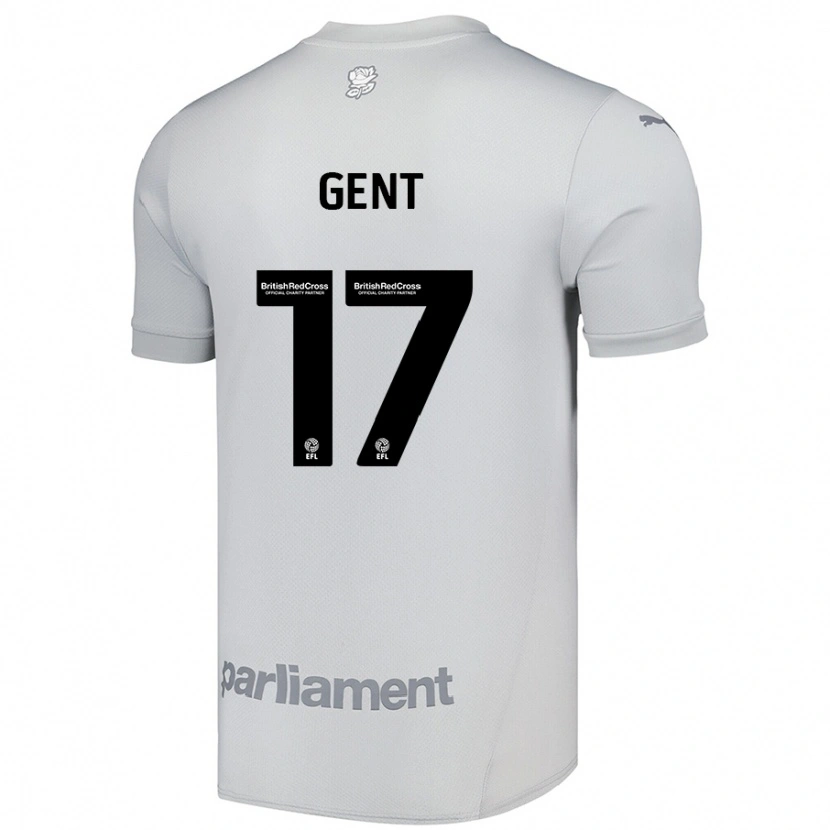 Danxen Women Georgie Gent #17 Silver Gray Away Jersey 2024/25 T-Shirt