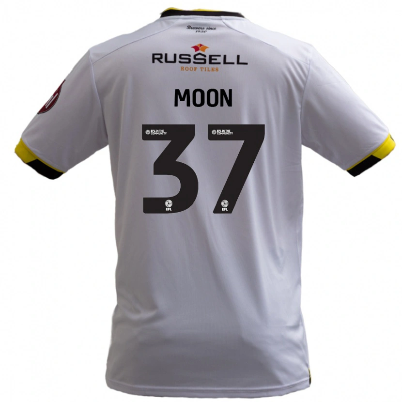 Danxen Women Jasper Moon #37 White Away Jersey 2024/25 T-Shirt