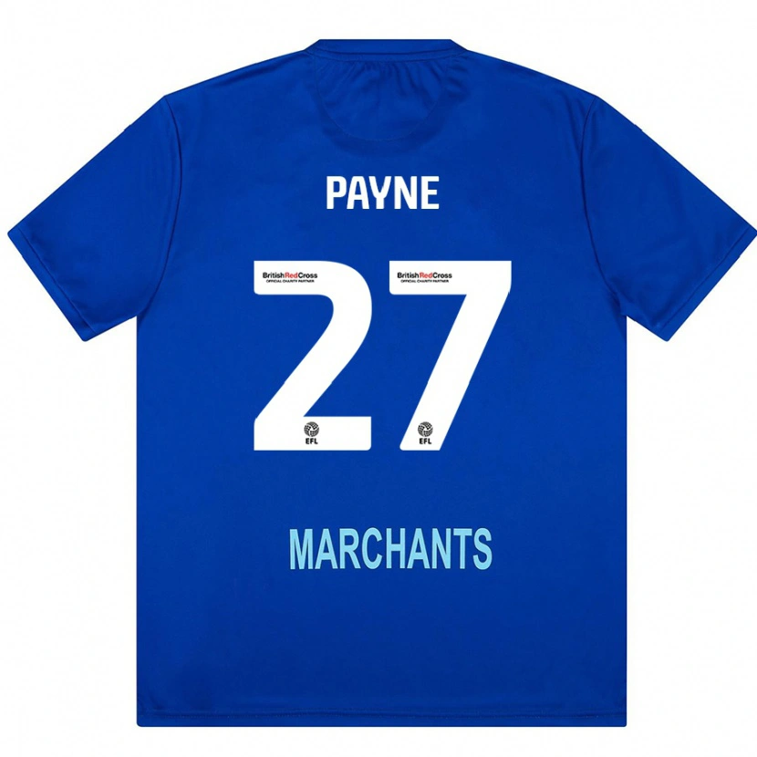 Danxen Women Lewis Payne #27 Green Away Jersey 2024/25 T-Shirt