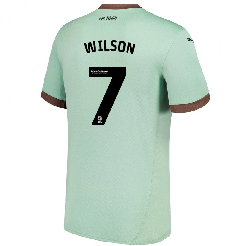 Danxen Women Emelia Wilson #7 Pale Green Away Jersey 2024/25 T-Shirt