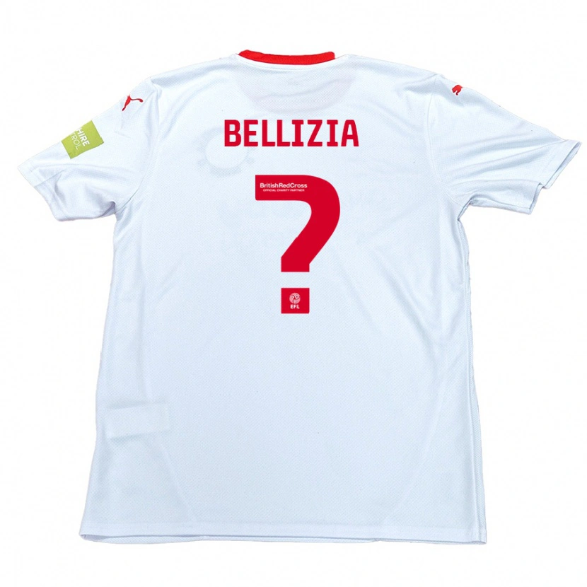 Danxen Women Oliver Bellizia #0 White Away Jersey 2024/25 T-Shirt
