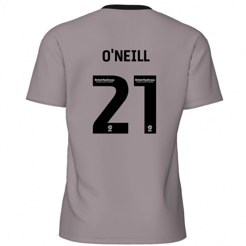 Danxen Women Ollie O'neill #21 Grey Away Jersey 2024/25 T-Shirt