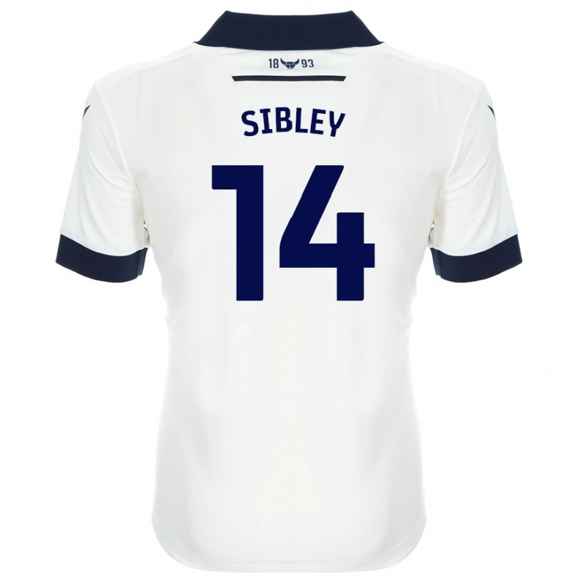 Danxen Women Louie Sibley #14 White Navy Blue Away Jersey 2024/25 T-Shirt