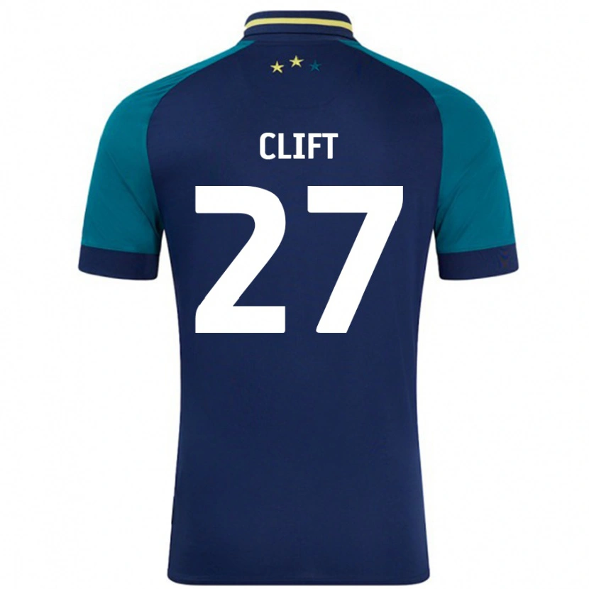 Danxen Women Cassidy Clift #27 Navy Dark Green Away Jersey 2024/25 T-Shirt