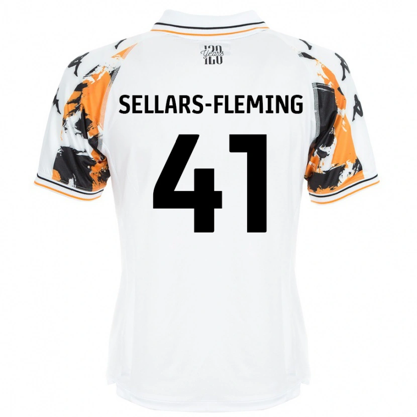 Danxen Women Tyrell Sellars-Fleming #41 White Away Jersey 2024/25 T-Shirt