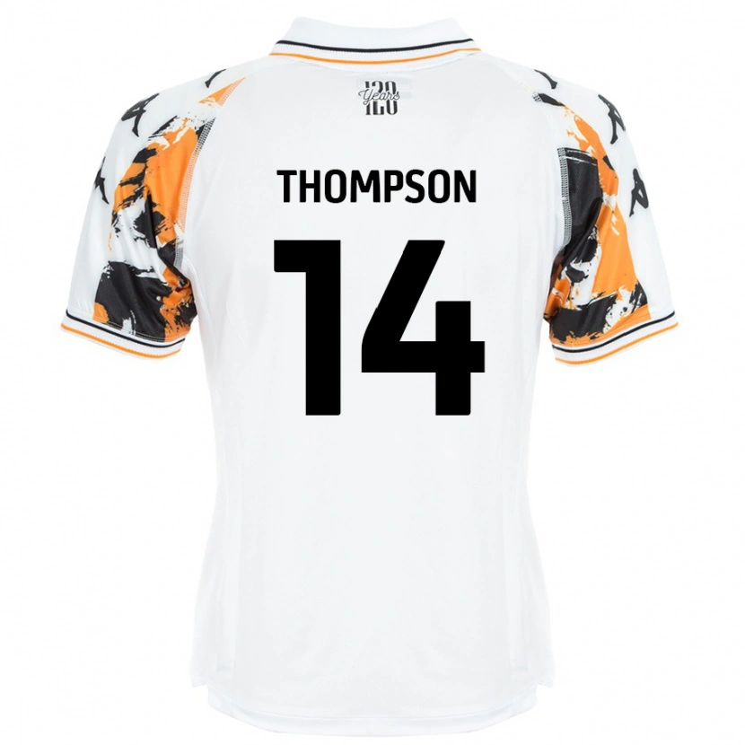 Danxen Women Katie Thompson #14 White Away Jersey 2024/25 T-Shirt