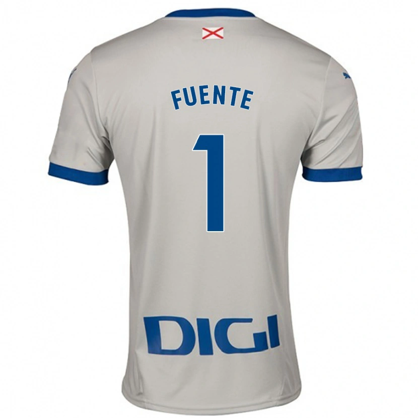 Danxen Women Sofía Fuente #1 Light Gray Away Jersey 2024/25 T-Shirt