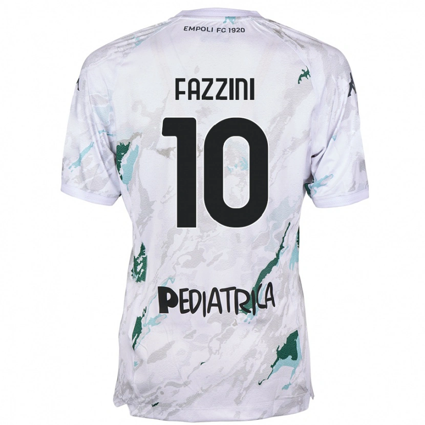 Danxen Women Jacopo Fazzini #10 Grey Away Jersey 2024/25 T-Shirt