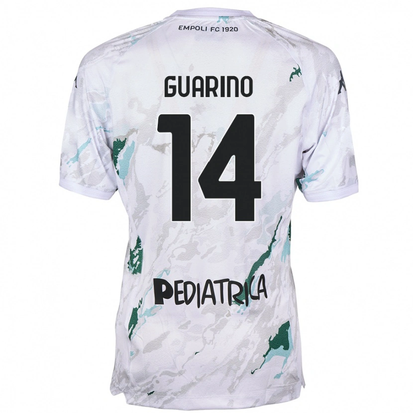 Danxen Women Gabriele Guarino #14 Grey Away Jersey 2024/25 T-Shirt