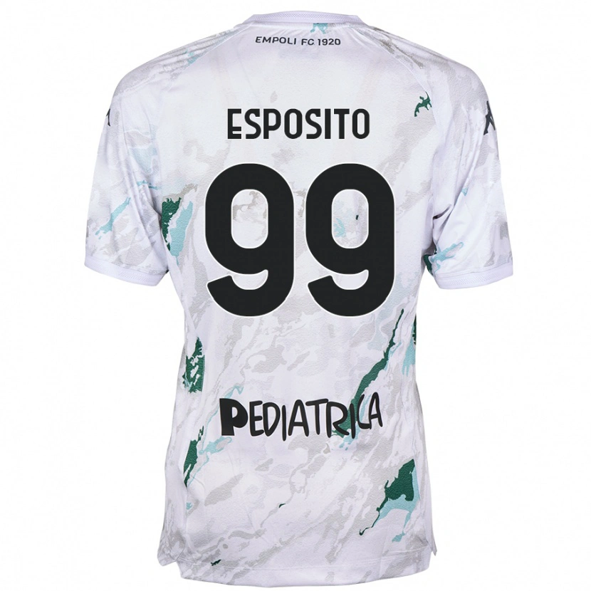 Danxen Women Sebastiano Esposito #99 Grey Away Jersey 2024/25 T-Shirt