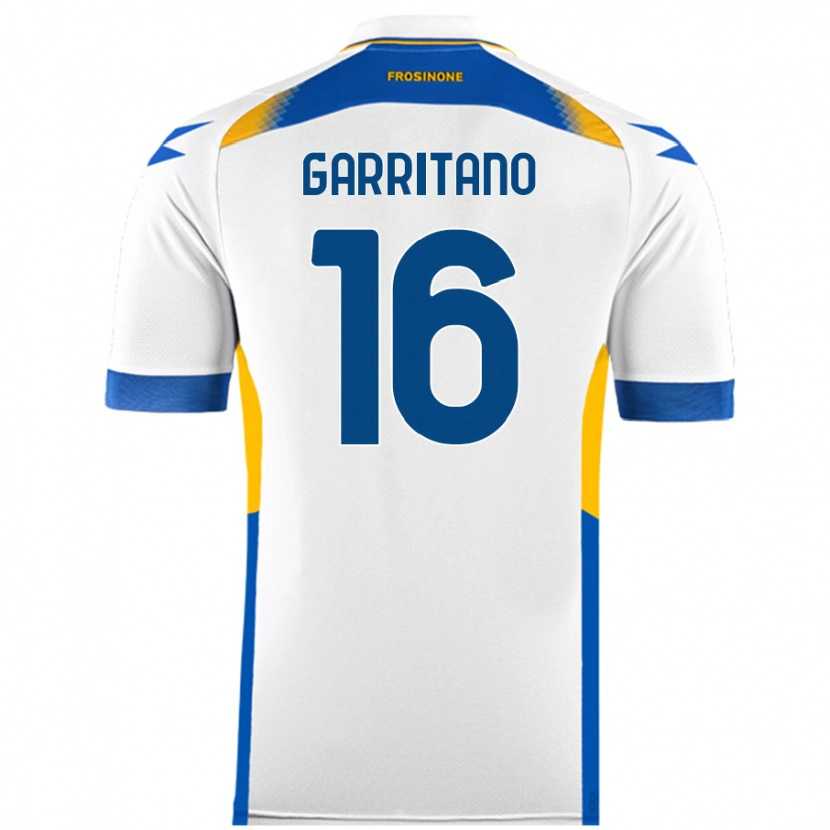 Danxen Women Luca Garritano #16 White Away Jersey 2024/25 T-Shirt