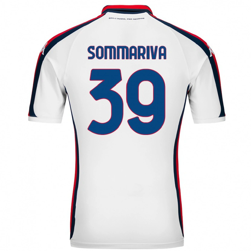 Danxen Women Daniele Sommariva #39 White Away Jersey 2024/25 T-Shirt
