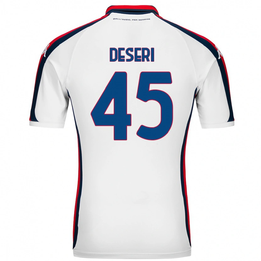 Danxen Women Gracien Deseri #45 White Away Jersey 2024/25 T-Shirt