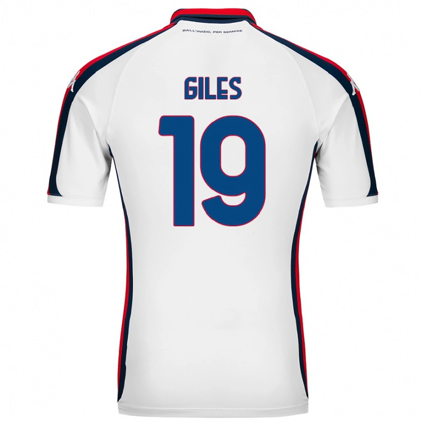 Danxen Women Heidi Giles #19 White Away Jersey 2024/25 T-Shirt