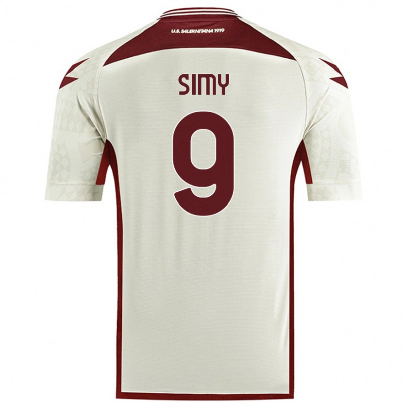 Danxen Women Simy #9 Cream Color Away Jersey 2024/25 T-Shirt