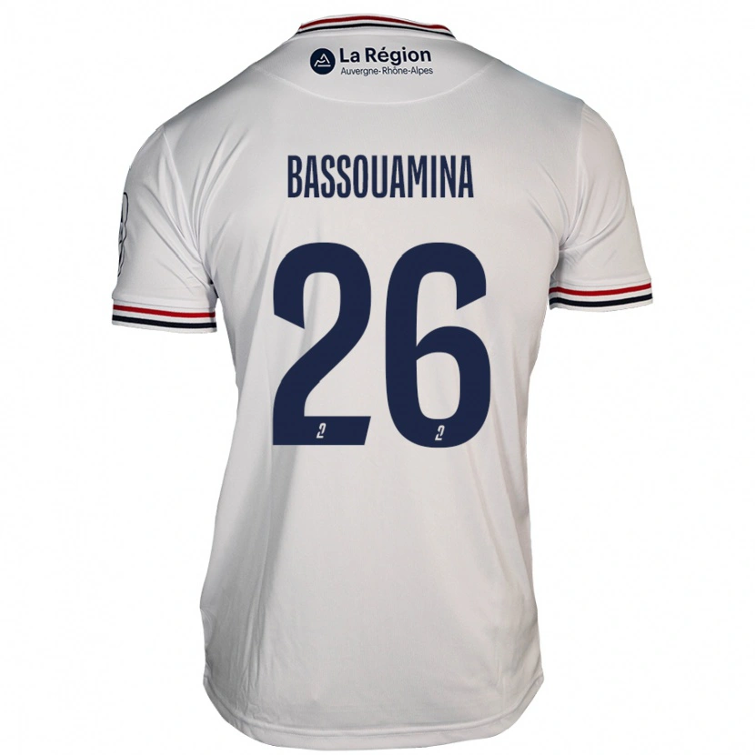 Danxen Women Mons Bassouamina #26 White Away Jersey 2024/25 T-Shirt