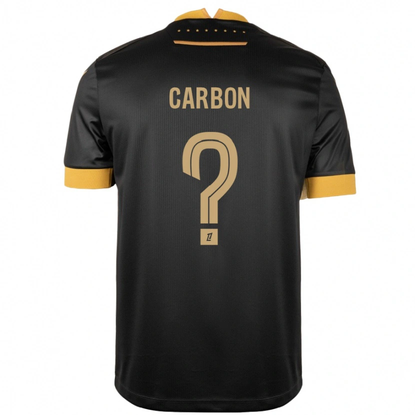 Danxen Women Lancelot Carbon #0 Black Brown Away Jersey 2024/25 T-Shirt