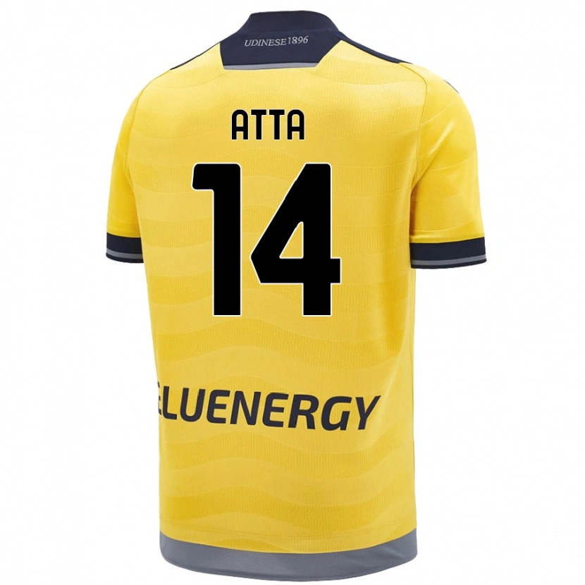 Danxen Kid Arthur Atta #14 Golden Away Jersey 2024/25 T-Shirt