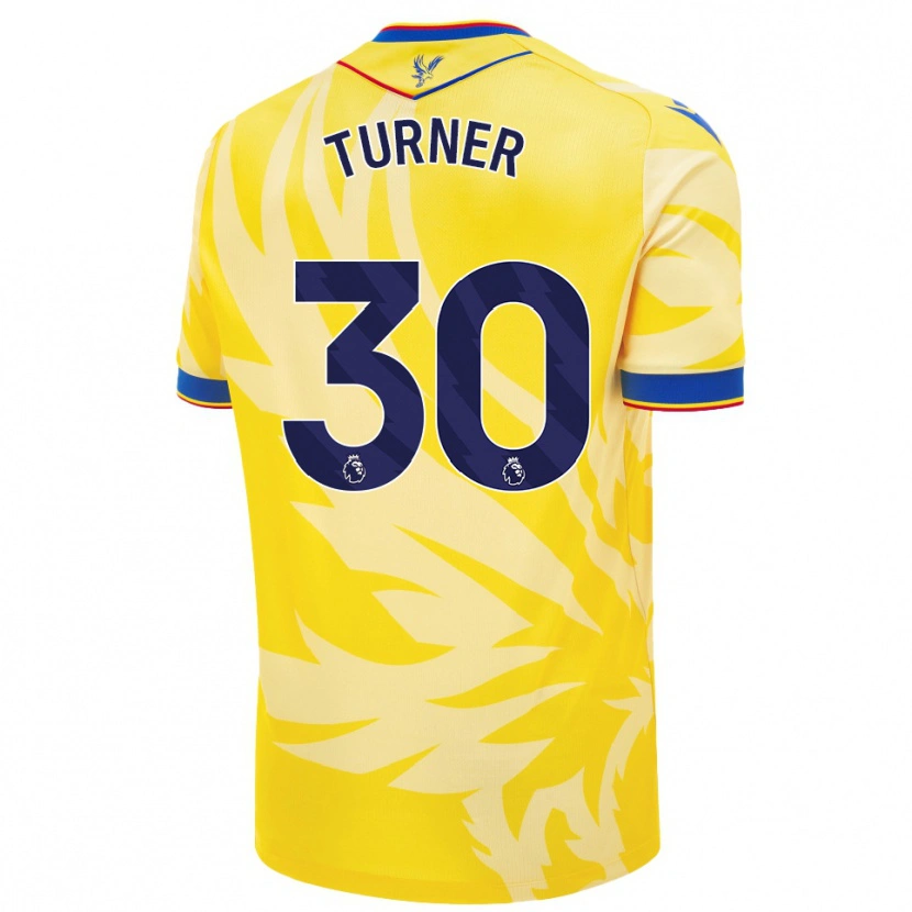 Danxen Men Matt Turner #30 Yellow Away Jersey 2024/25 T-Shirt